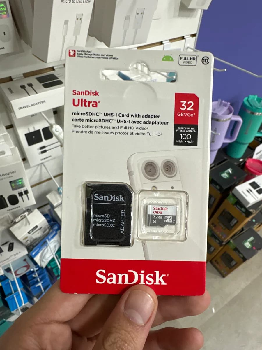 Micro SD adapter 32 GB