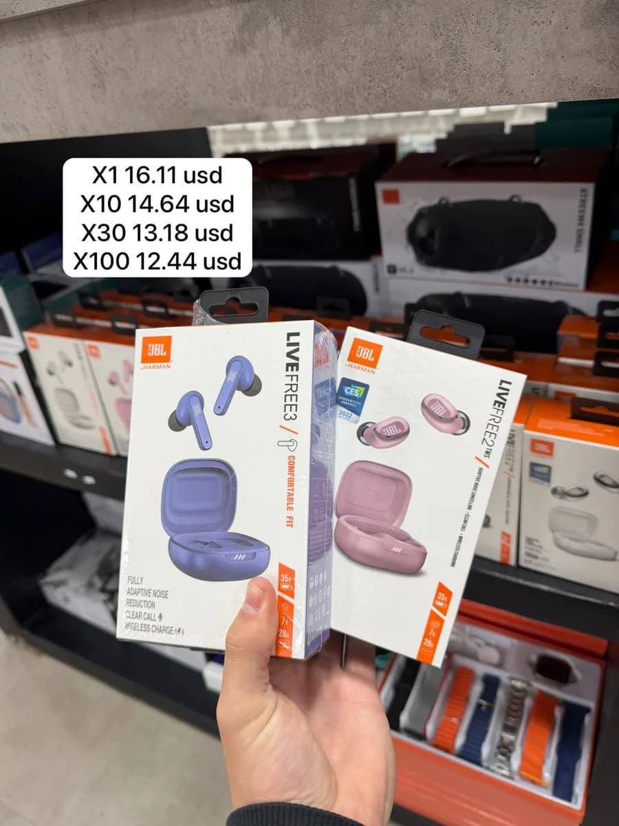 Auriculares Live Free Original JBL