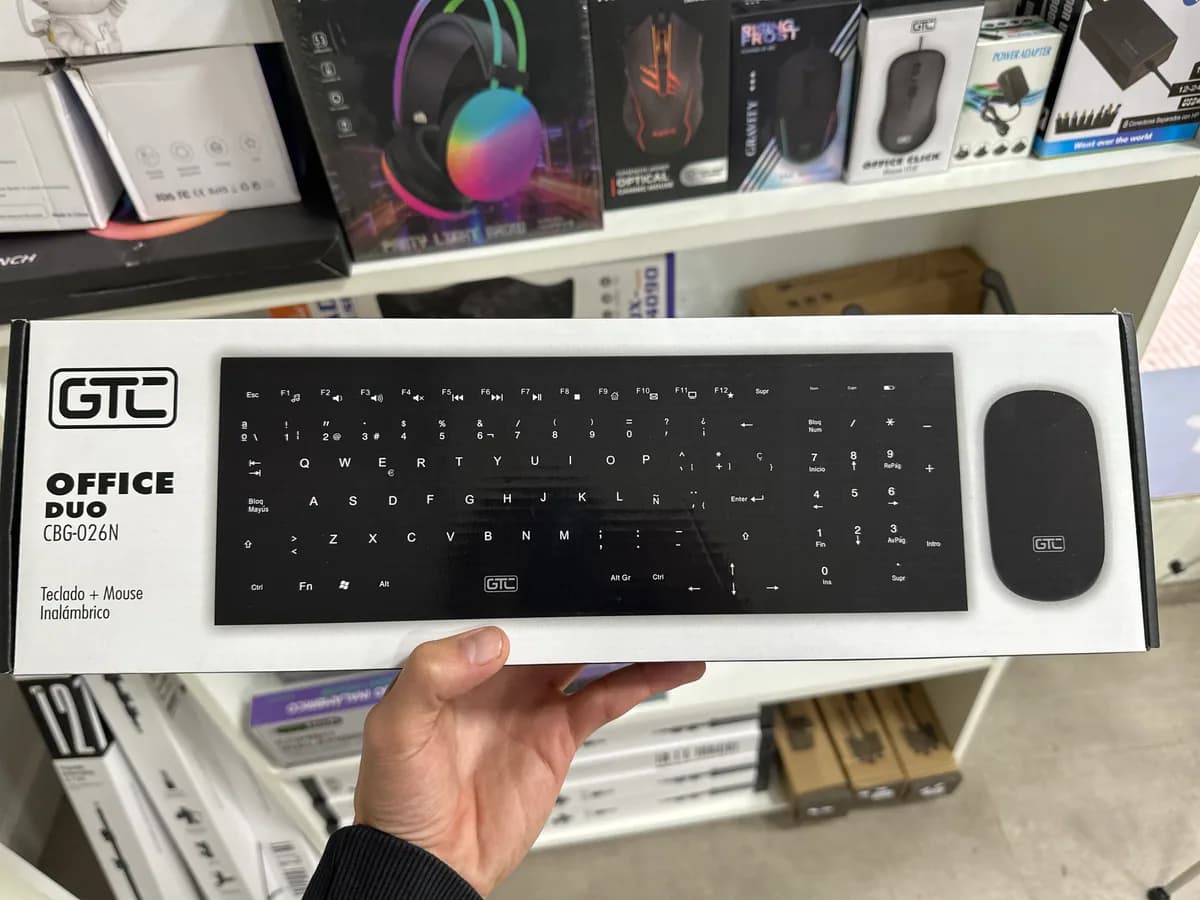 Mouse y teclado de OFICINA