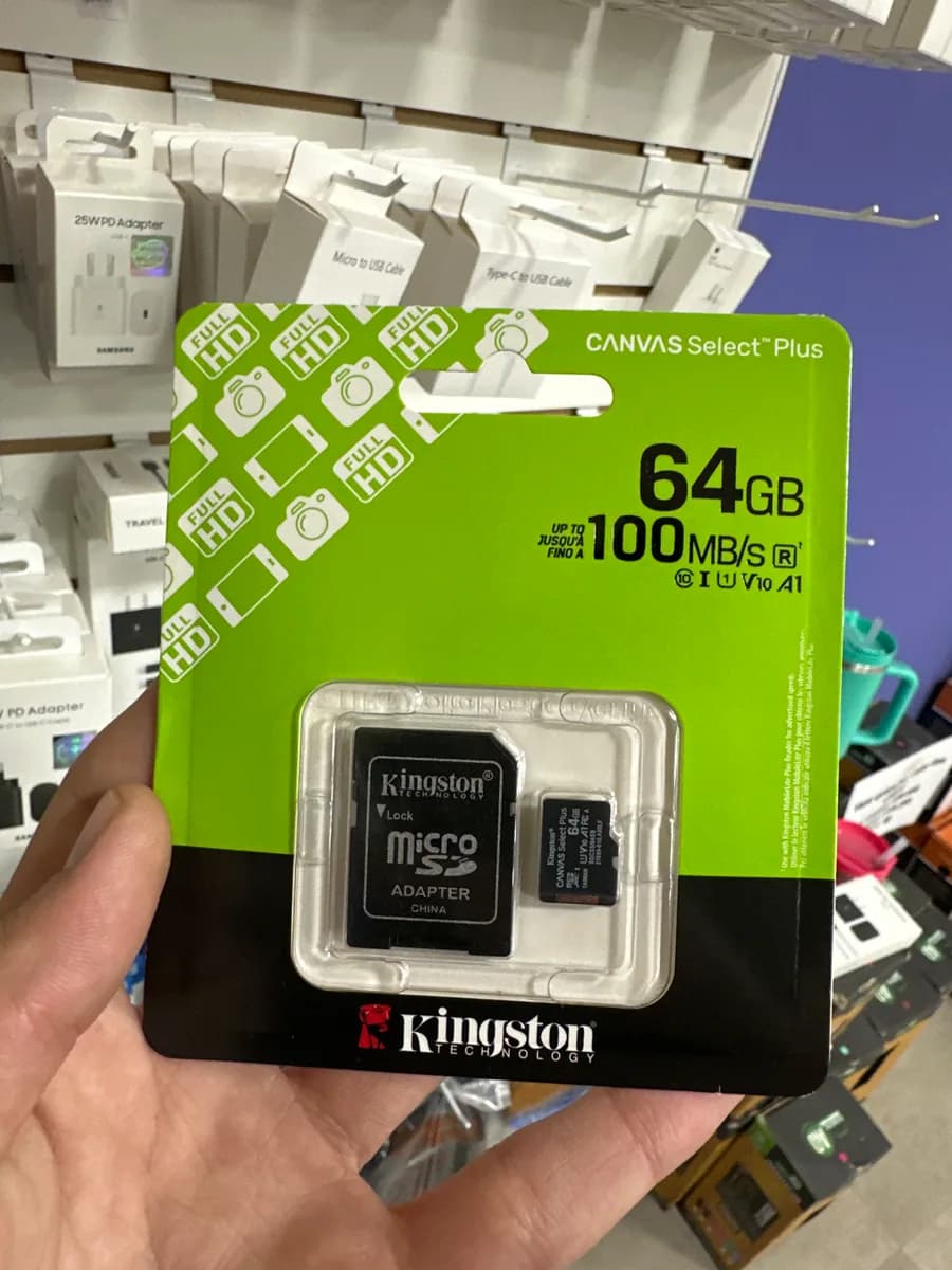 Micro SD adapter 64 GB
