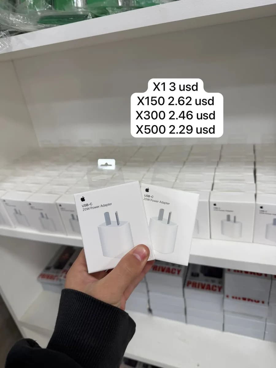 Cargador 20W USB-C para iPhone