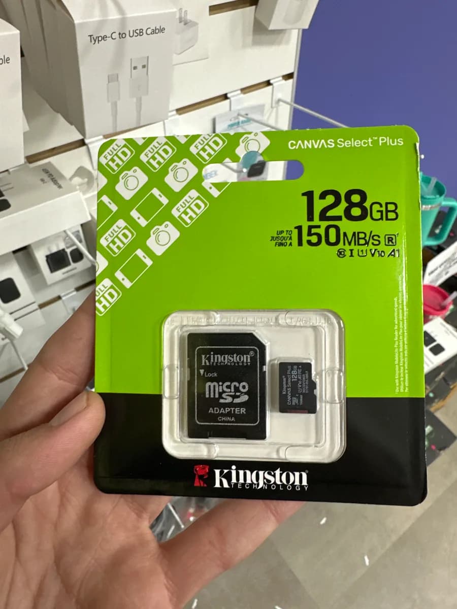 Micro SD adapter 128 GB
