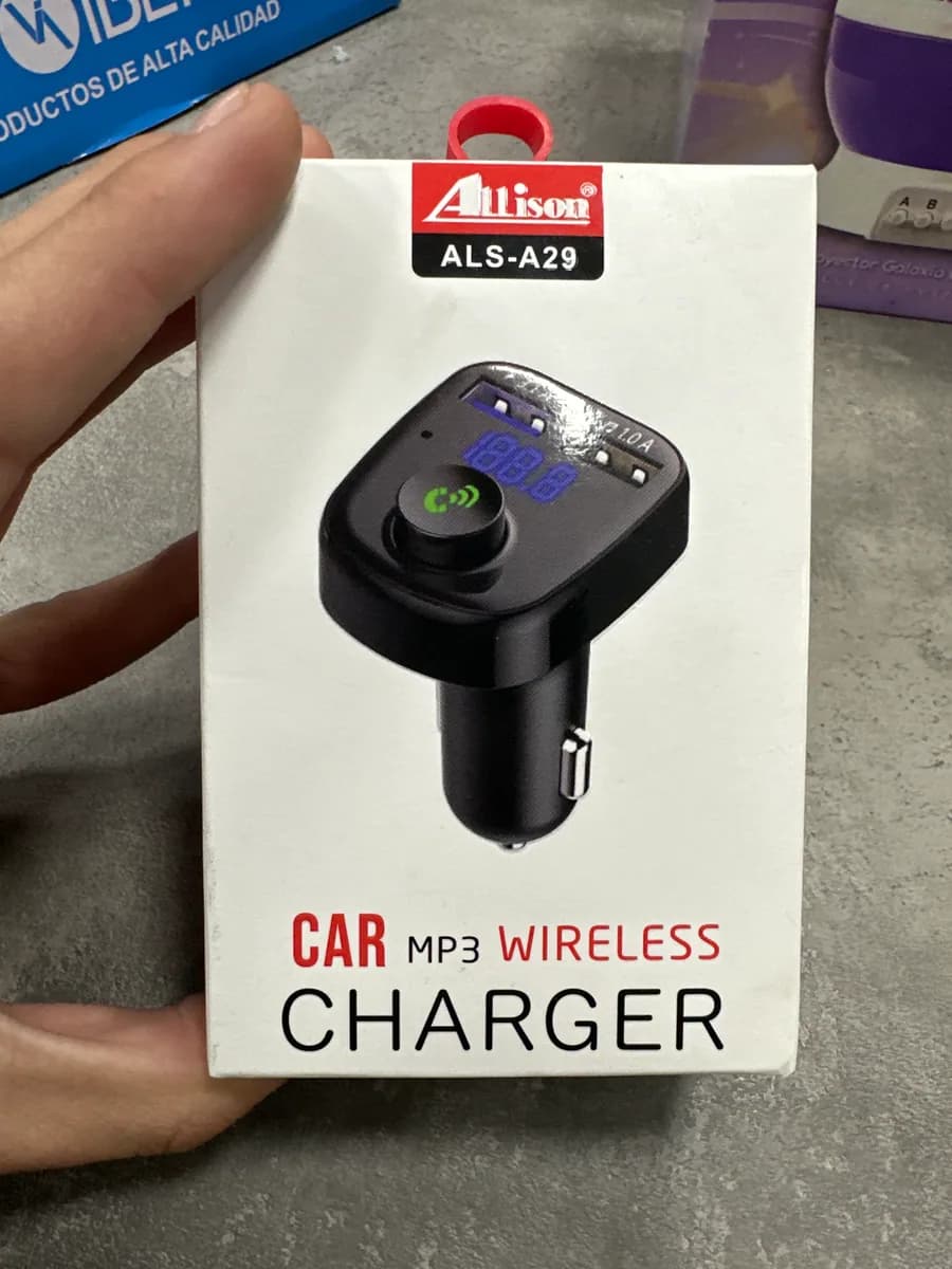 Cargador Auto mp3